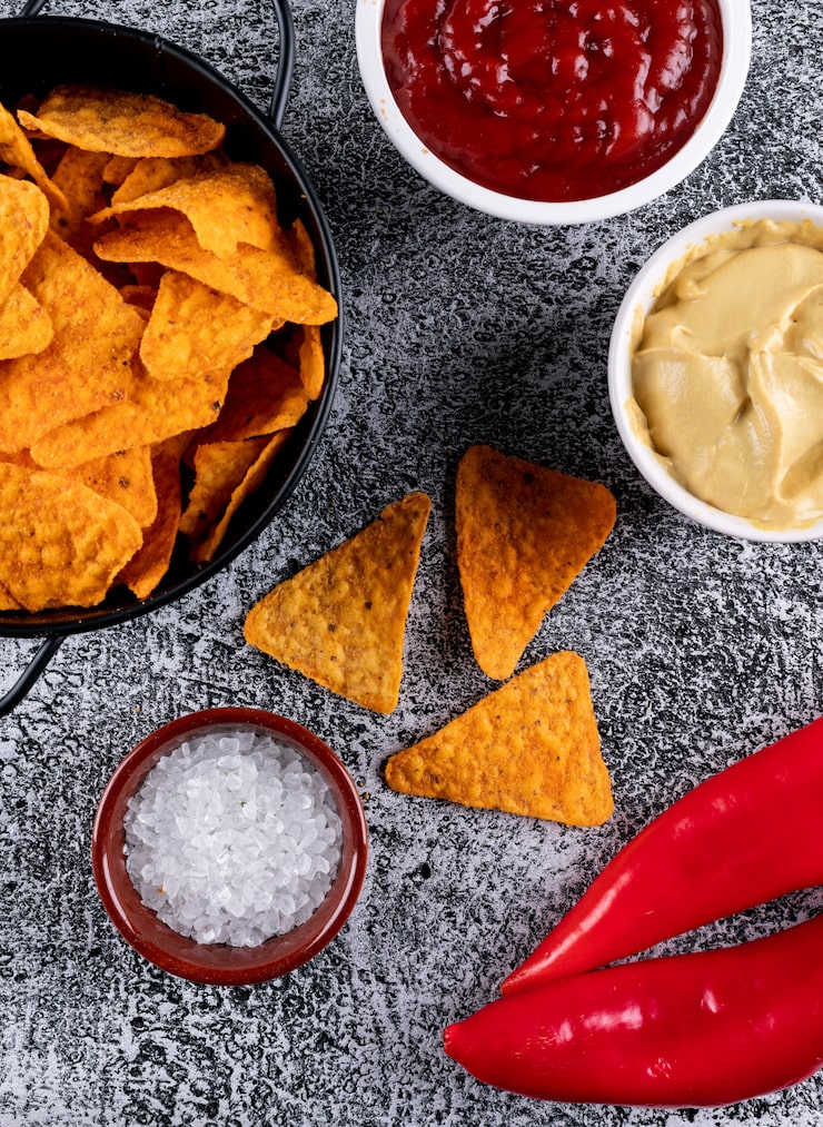 Are corn tortilla chips a healthy choice?